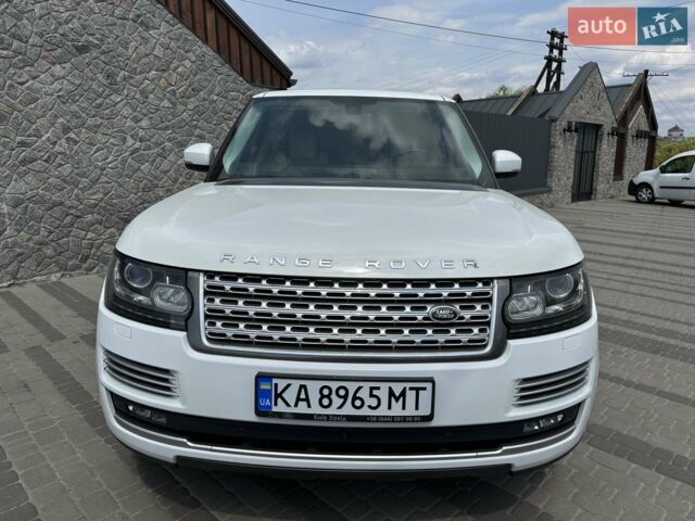 Білий Ленд Ровер Рендж Ровер, об'ємом двигуна 4.37 л та пробігом 122 тис. км за 49900 $, фото 2 на Automoto.ua