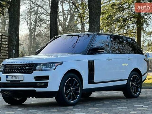 Білий Ленд Ровер Рендж Ровер, об'ємом двигуна 3 л та пробігом 199 тис. км за 34970 $, фото 14 на Automoto.ua