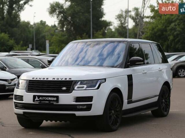Белый Ленд Ровер Рендж Ровер, объемом двигателя 3 л и пробегом 95 тыс. км за 37900 $, фото 2 на Automoto.ua