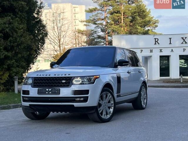 Білий Ленд Ровер Рендж Ровер, об'ємом двигуна 3 л та пробігом 120 тис. км за 34999 $, фото 19 на Automoto.ua