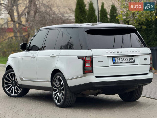Белый Ленд Ровер Рендж Ровер, объемом двигателя 2.99 л и пробегом 93 тыс. км за 39900 $, фото 13 на Automoto.ua