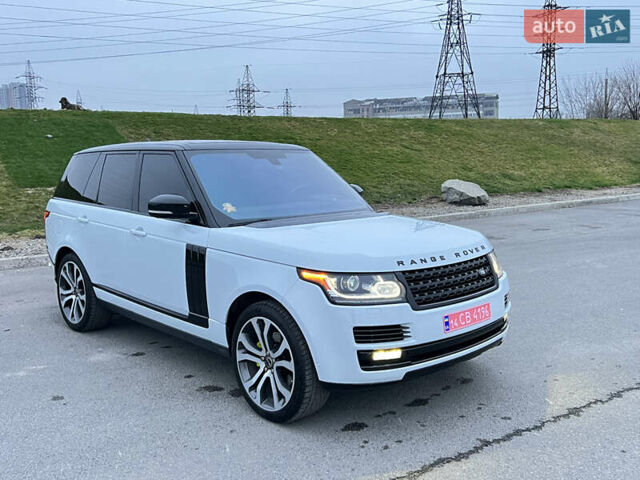 Білий Ленд Ровер Рендж Ровер, об'ємом двигуна 3 л та пробігом 204 тис. км за 35000 $, фото 2 на Automoto.ua
