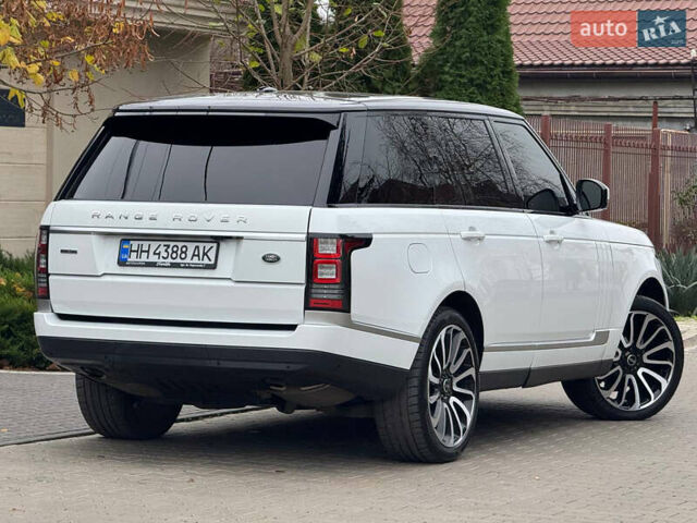 Белый Ленд Ровер Рендж Ровер, объемом двигателя 2.99 л и пробегом 93 тыс. км за 39900 $, фото 8 на Automoto.ua