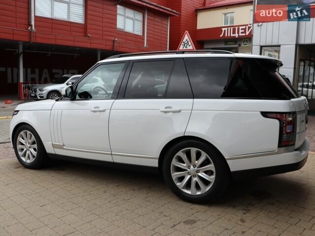 Білий Ленд Ровер Рендж Ровер, об'ємом двигуна 3 л та пробігом 154 тис. км за 31900 $, фото 8 на Automoto.ua
