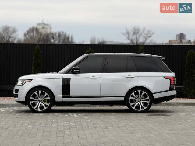 Білий Ленд Ровер Рендж Ровер, об'ємом двигуна 3 л та пробігом 205 тис. км за 38500 $, фото 10 на Automoto.ua