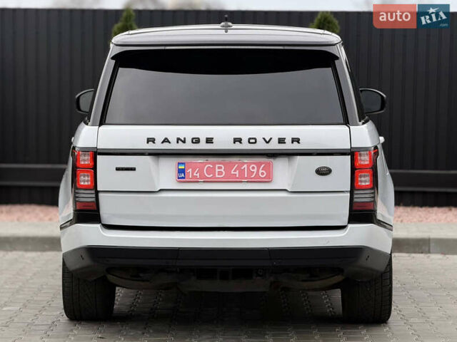 Білий Ленд Ровер Рендж Ровер, об'ємом двигуна 3 л та пробігом 205 тис. км за 38500 $, фото 6 на Automoto.ua