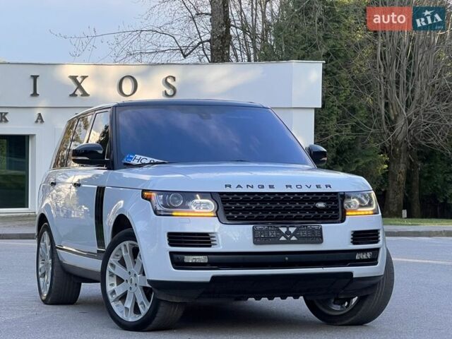 Білий Ленд Ровер Рендж Ровер, об'ємом двигуна 3 л та пробігом 120 тис. км за 34999 $, фото 26 на Automoto.ua
