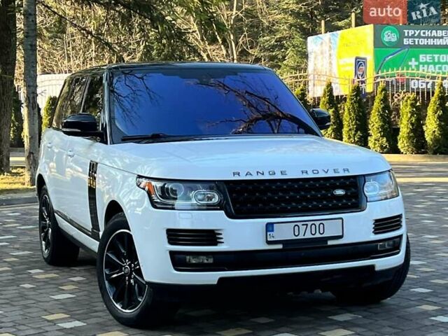 Білий Ленд Ровер Рендж Ровер, об'ємом двигуна 3 л та пробігом 199 тис. км за 34970 $, фото 8 на Automoto.ua