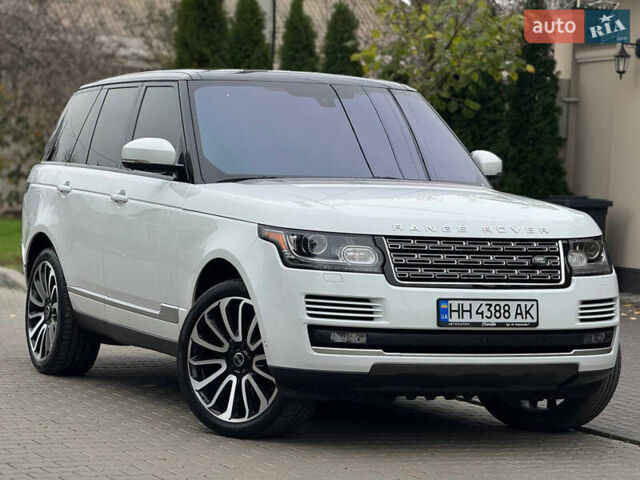 Белый Ленд Ровер Рендж Ровер, объемом двигателя 2.99 л и пробегом 93 тыс. км за 39900 $, фото 4 на Automoto.ua