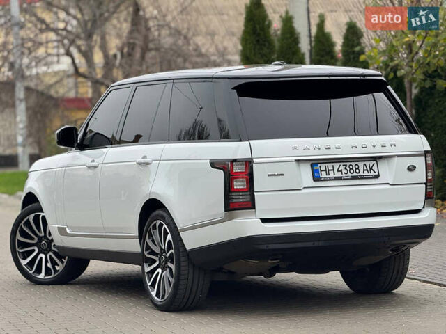 Белый Ленд Ровер Рендж Ровер, объемом двигателя 2.99 л и пробегом 93 тыс. км за 39900 $, фото 14 на Automoto.ua