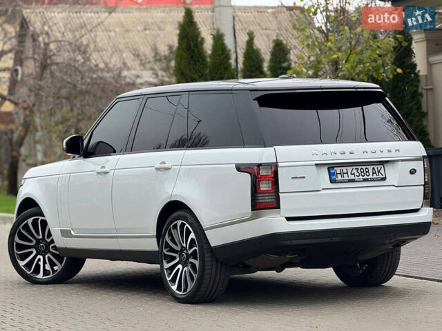 Белый Ленд Ровер Рендж Ровер, объемом двигателя 2.99 л и пробегом 93 тыс. км за 39900 $, фото 15 на Automoto.ua