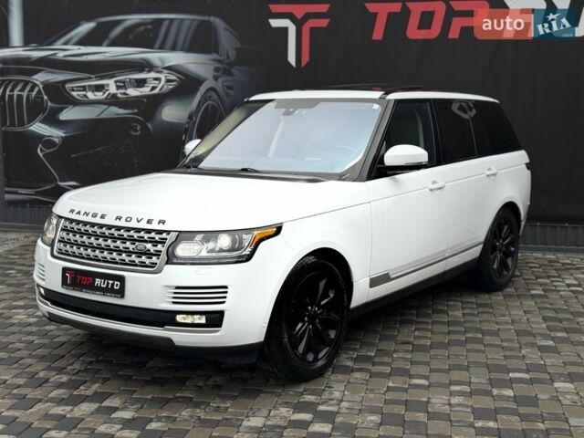 Білий Ленд Ровер Рендж Ровер, об'ємом двигуна 3 л та пробігом 173 тис. км за 27500 $, фото 6 на Automoto.ua