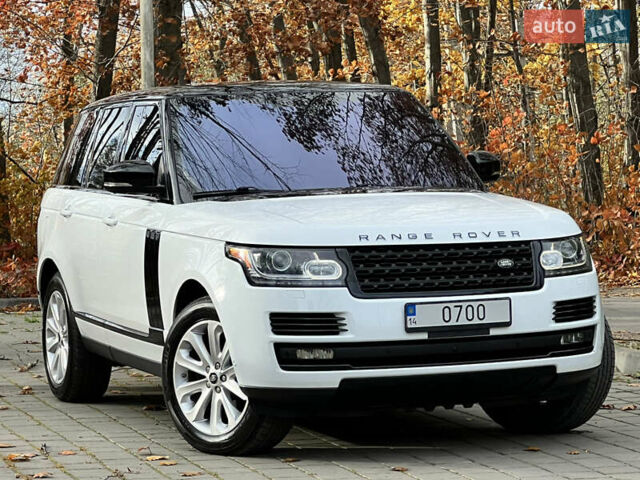 Белый Ленд Ровер Рендж Ровер, объемом двигателя 3 л и пробегом 197 тыс. км за 34999 $, фото 8 на Automoto.ua