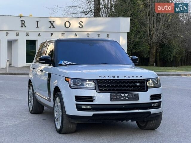 Білий Ленд Ровер Рендж Ровер, об'ємом двигуна 3 л та пробігом 120 тис. км за 34999 $, фото 22 на Automoto.ua