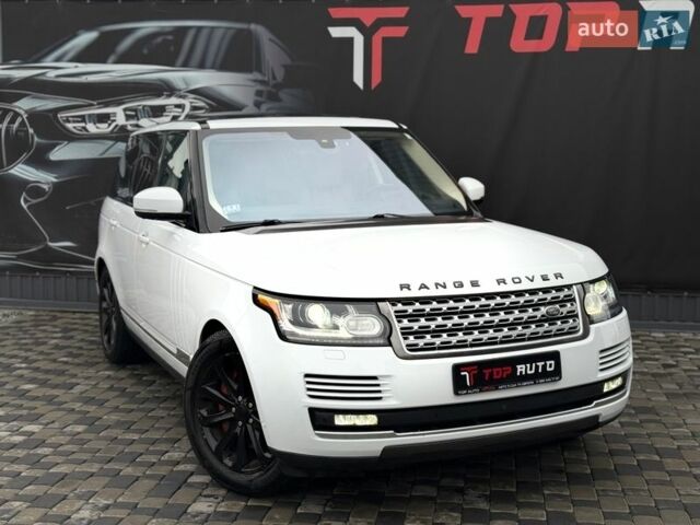 Белый Ленд Ровер Рендж Ровер, объемом двигателя 3 л и пробегом 173 тыс. км за 27500 $, фото 8 на Automoto.ua