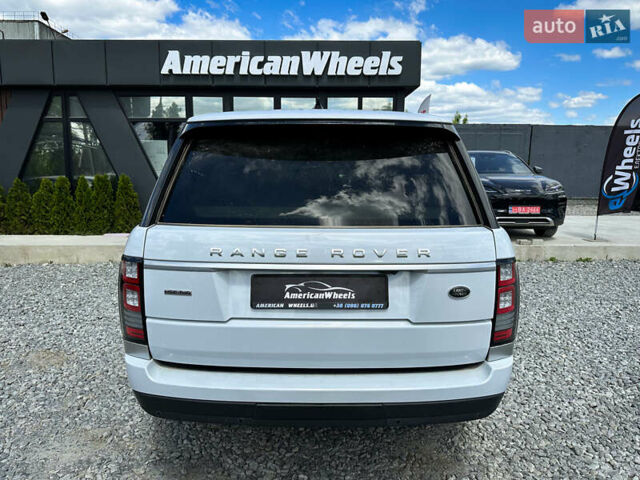 Белый Ленд Ровер Рендж Ровер, объемом двигателя 3 л и пробегом 147 тыс. км за 36000 $, фото 5 на Automoto.ua