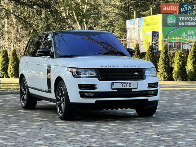 Білий Ленд Ровер Рендж Ровер, об'ємом двигуна 3 л та пробігом 199 тис. км за 34970 $, фото 6 на Automoto.ua