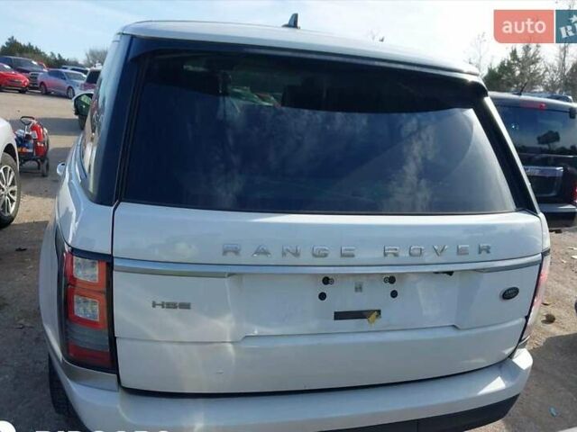 Белый Ленд Ровер Рендж Ровер, объемом двигателя 3 л и пробегом 191 тыс. км за 17750 $, фото 16 на Automoto.ua