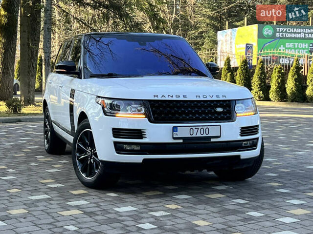Білий Ленд Ровер Рендж Ровер, об'ємом двигуна 3 л та пробігом 199 тис. км за 34970 $, фото 7 на Automoto.ua