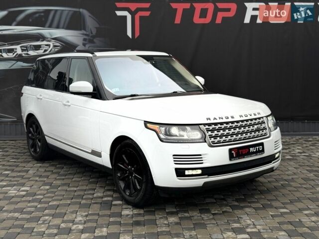 Білий Ленд Ровер Рендж Ровер, об'ємом двигуна 3 л та пробігом 173 тис. км за 27500 $, фото 5 на Automoto.ua