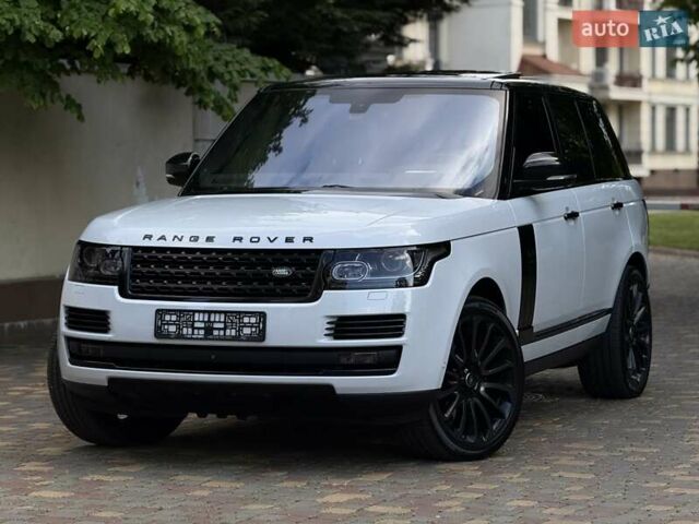 Білий Ленд Ровер Рендж Ровер, об'ємом двигуна 2.99 л та пробігом 180 тис. км за 39850 $, фото 9 на Automoto.ua