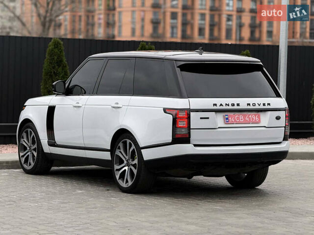 Білий Ленд Ровер Рендж Ровер, об'ємом двигуна 3 л та пробігом 205 тис. км за 38500 $, фото 7 на Automoto.ua