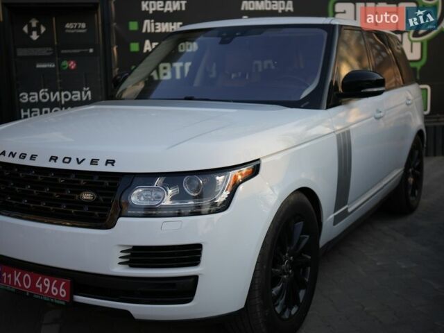 Білий Ленд Ровер Рендж Ровер, об'ємом двигуна 3 л та пробігом 217 тис. км за 40000 $, фото 1 на Automoto.ua