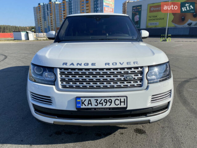 Білий Ленд Ровер Рендж Ровер, об'ємом двигуна 3 л та пробігом 80 тис. км за 62969 $, фото 2 на Automoto.ua