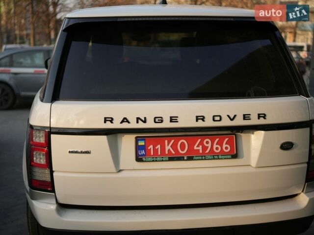 Білий Ленд Ровер Рендж Ровер, об'ємом двигуна 3 л та пробігом 217 тис. км за 40000 $, фото 8 на Automoto.ua
