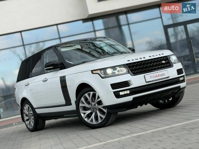 Белый Ленд Ровер Рендж Ровер, объемом двигателя 4.4 л и пробегом 115 тыс. км за 47950 $, фото 1 на Automoto.ua