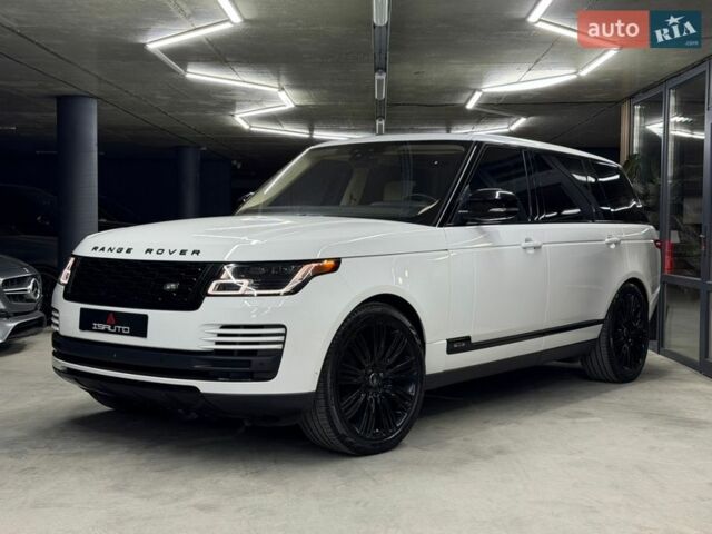 Білий Ленд Ровер Рендж Ровер, об'ємом двигуна 5 л та пробігом 82 тис. км за 54500 $, фото 6 на Automoto.ua