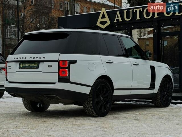 Білий Ленд Ровер Рендж Ровер, об'ємом двигуна 4.37 л та пробігом 105 тис. км за 64999 $, фото 21 на Automoto.ua