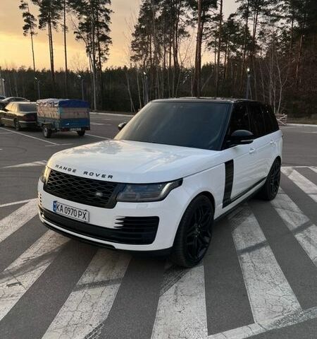 Белый Ленд Ровер Рендж Ровер, объемом двигателя 3 л и пробегом 134 тыс. км за 46999 $, фото 4 на Automoto.ua