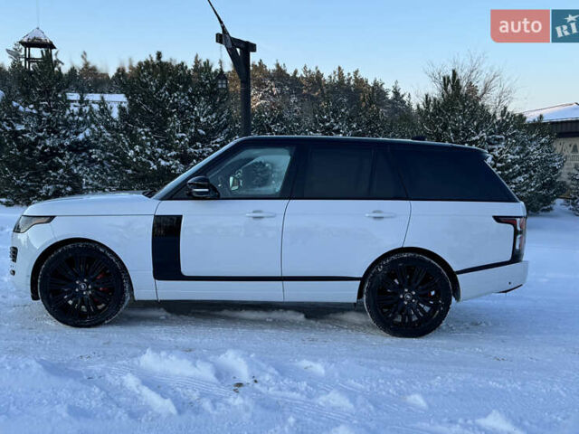 Белый Ленд Ровер Рендж Ровер, объемом двигателя 3 л и пробегом 74 тыс. км за 56000 $, фото 9 на Automoto.ua