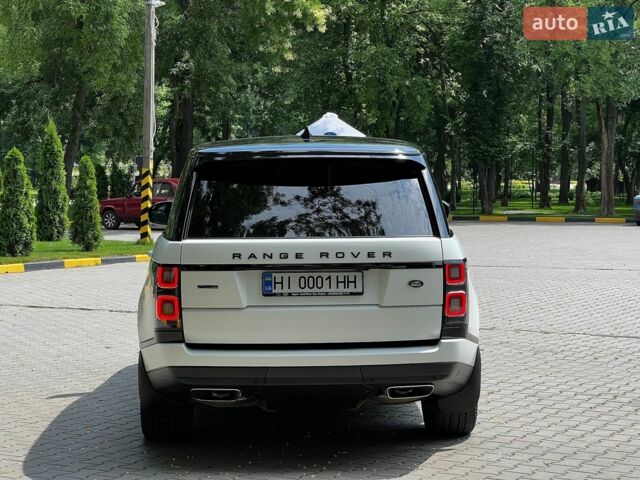 Білий Ленд Ровер Рендж Ровер, об'ємом двигуна 5 л та пробігом 50 тис. км за 57000 $, фото 3 на Automoto.ua
