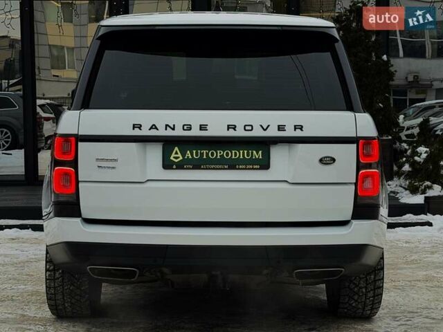 Белый Ленд Ровер Рендж Ровер, объемом двигателя 4.37 л и пробегом 105 тыс. км за 64999 $, фото 20 на Automoto.ua