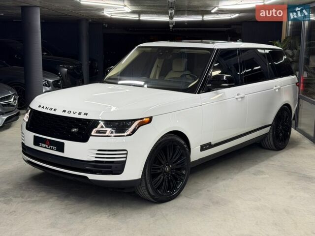 Білий Ленд Ровер Рендж Ровер, об'ємом двигуна 5 л та пробігом 82 тис. км за 54500 $, фото 5 на Automoto.ua