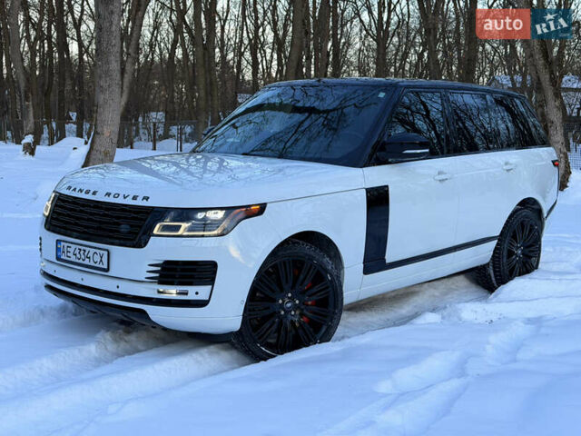 Белый Ленд Ровер Рендж Ровер, объемом двигателя 3 л и пробегом 73 тыс. км за 55000 $, фото 1 на Automoto.ua