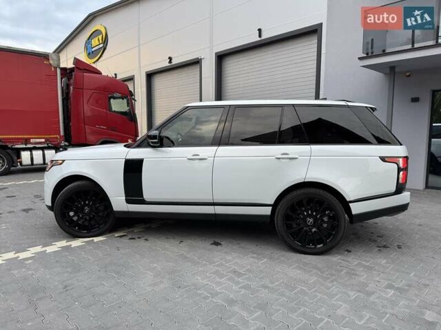 Ленд Ровер Рендж Ровер 2018 в Нововолынск на Automoto.ua Белый Ленд Ровер Рендж Ровер, объемом двигателя 3 л и пробегом 84 тыс. км за 49900 $, фото 4 на Automoto.ua