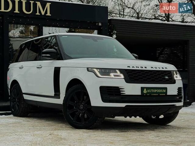 Белый Ленд Ровер Рендж Ровер, объемом двигателя 4.37 л и пробегом 105 тыс. км за 64999 $, фото 10 на Automoto.ua