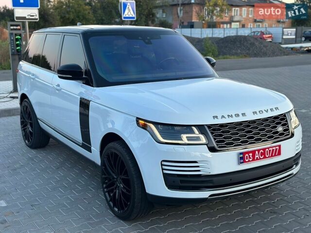 Белый Ленд Ровер Рендж Ровер, объемом двигателя 3 л и пробегом 142 тыс. км за 44900 $, фото 103 на Automoto.ua