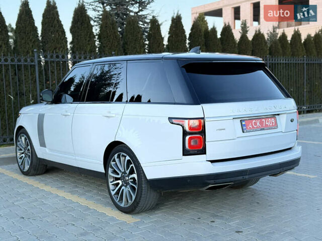 Білий Ленд Ровер Рендж Ровер, об'ємом двигуна 3 л та пробігом 170 тис. км за 49900 $, фото 13 на Automoto.ua