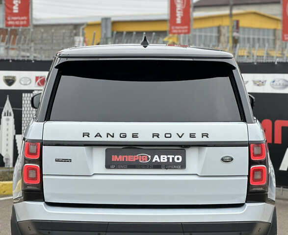 Белый Ленд Ровер Рендж Ровер, объемом двигателя 2.99 л и пробегом 92 тыс. км за 57900 $, фото 7 на Automoto.ua