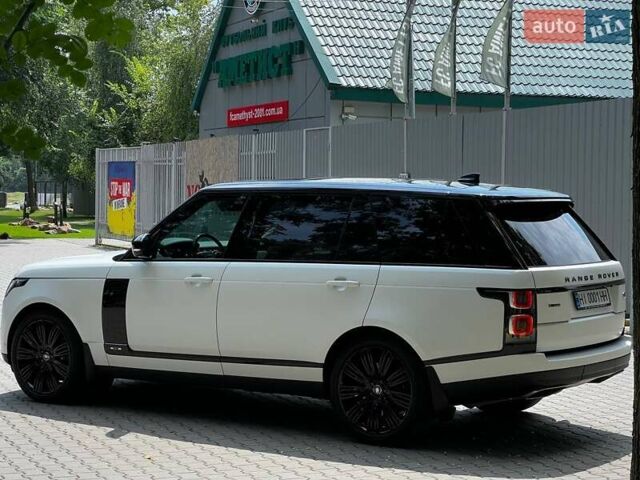 Белый Ленд Ровер Рендж Ровер, объемом двигателя 5 л и пробегом 40 тыс. км за 95000 $, фото 9 на Automoto.ua