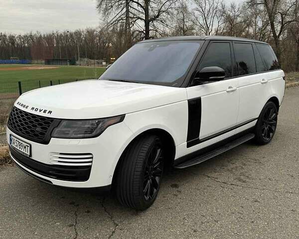 Белый Ленд Ровер Рендж Ровер, объемом двигателя 2.99 л и пробегом 84 тыс. км за 73700 $, фото 1 на Automoto.ua