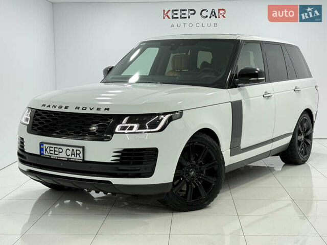 Білий Ленд Ровер Рендж Ровер, об'ємом двигуна 4.37 л та пробігом 104 тис. км за 67000 $, фото 9 на Automoto.ua
