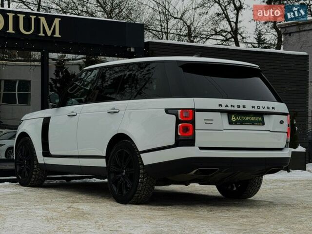 Білий Ленд Ровер Рендж Ровер, об'ємом двигуна 4.37 л та пробігом 105 тис. км за 64999 $, фото 23 на Automoto.ua