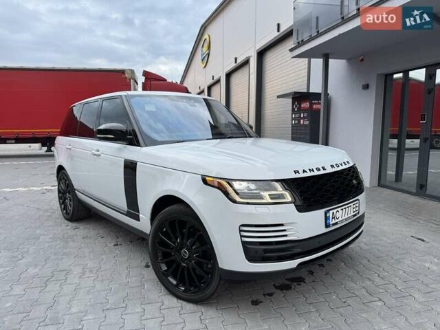 Ленд Ровер Рендж Ровер 2018 в Нововолынск на Automoto.ua Белый Ленд Ровер Рендж Ровер, объемом двигателя 3 л и пробегом 84 тыс. км за 49900 $, фото 1 на Automoto.ua