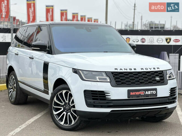 Белый Ленд Ровер Рендж Ровер, объемом двигателя 2.99 л и пробегом 92 тыс. км за 57900 $, фото 2 на Automoto.ua
