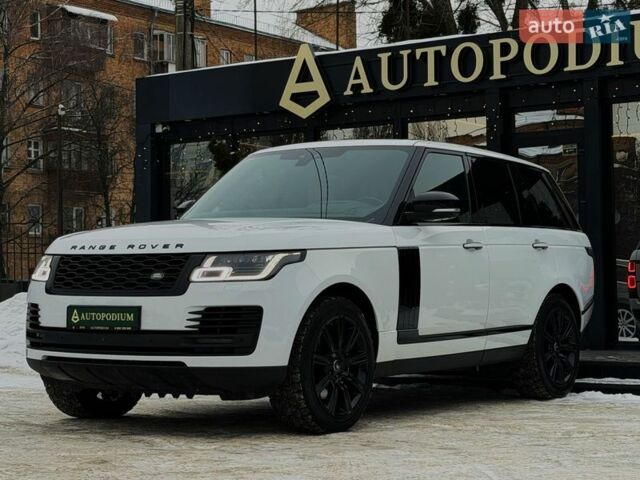 Білий Ленд Ровер Рендж Ровер, об'ємом двигуна 4.37 л та пробігом 105 тис. км за 64999 $, фото 2 на Automoto.ua